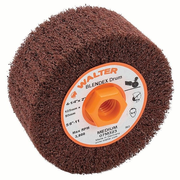 4-1/4 in. x 2 in. x 5/8-11 Medium Blendex Drum